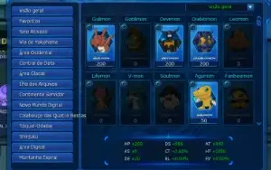 Conta LADMO servidor Omegamon.