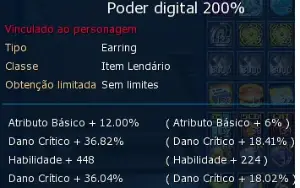 Conta LADMO servidor Omegamon.
