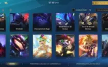 Vendo conta com algumas Skins prestígio