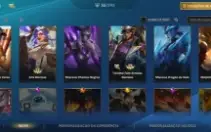Vendo conta com algumas Skins prestígio