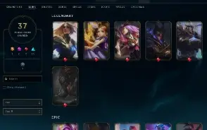 Conta Lol Antiga 2018 Skins Limitadas/Lendárias 100+Campeões