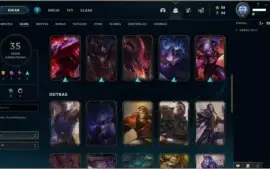 CONTA DIAMANTE 🌟 35 SKINS 🌟 80 CAMPEOES