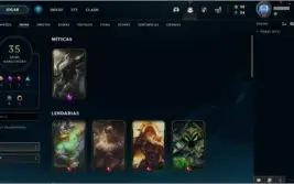 CONTA DIAMANTE 🌟 35 SKINS 🌟 80 CAMPEOES