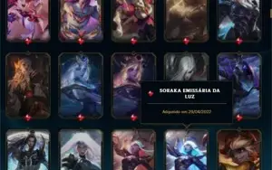 Conta de Lol - Ouro IV, 224 skins.