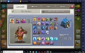 conta clash of clans cv 11 full mais 12k de gema