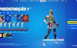 Conta de Fortnite com skins de passe
