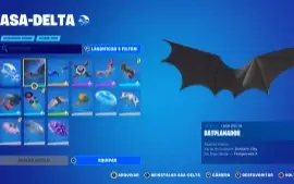 Conta de Fortnite com skins de passe