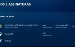 Conta battle.net com Overwatch, World of Warcraft e Destiny