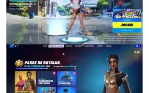 Conta fortnite com algumas skins
