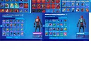 Conta fortnite com algumas skins