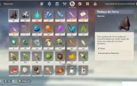 DILUC+ZHONGLI+QIQI C1+HARPA CELESTIAL+ BENÇÃO 1 MÊS
