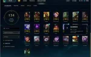 Conta League of Legends Level 72 Gold IV