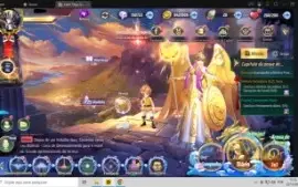 Conta Saint Seiya Awak, Quase FULL. 150K GEMA 558 ESTRELAS