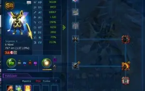 Conta LADMO (LUCEMON) - AOX 6/6 - Omegamon 140% Lucemon140%