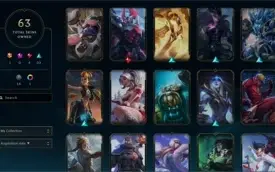 (LOL) CONTA DIAMANTE 4, 63 SKINS, 75 CAMPEÕES, NÍVEL 121
