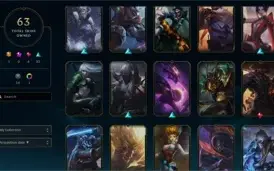 (LOL) CONTA DIAMANTE 4, 63 SKINS, 75 CAMPEÕES, NÍVEL 121