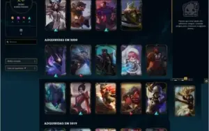CONTA MESTRE MMR BOM 20 SKINS PASSO TUDO NA HORA