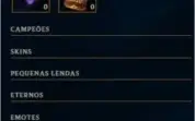 CONTA MESTRE MMR BOM 20 SKINS PASSO TUDO NA HORA