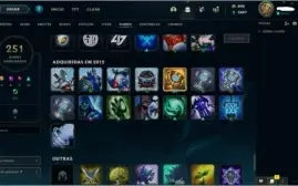 Conta RARA de LOL \\ RYSE TRIUNFANTE \\ JANNA VITORIOSA e +