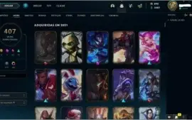 Conta RARA de LOL \\ RYSE TRIUNFANTE \\ JANNA VITORIOSA e +