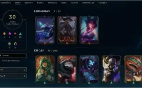 Conta League Of Legends Ouro 3