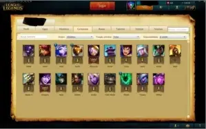 Conta LoL unraked, Com Borda Prata, FULL SUPORTE !