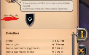 Conta albion 785m de fama Server america