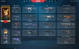 Conta com faca + skins Diamante 3 | Dados de recuperação