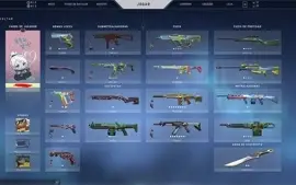 CONTA VALORANT PRATA 3 LVL 72 VÁRIAS SKINS VANDAL/PHANTOM