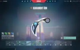Conta valorant com katana baratinha!!