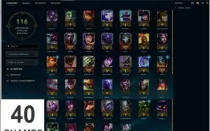 CONTA BROZE II - 42 CAMPEÕES - 15 SKINS