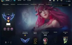 CONTA LOL COM 1333 SKINS D3