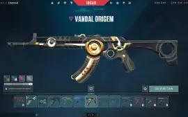 Conta valorant muitas SKINS