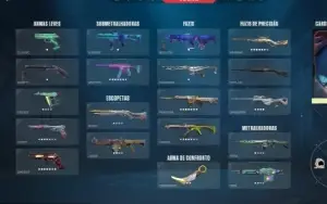 Conta valorant muitas SKINS