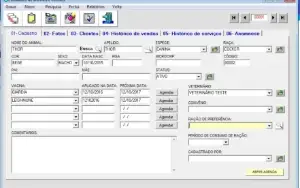 Sistema Software Programa Pet Shop E Clinica Veterinária