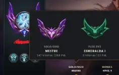 Conta league off legends