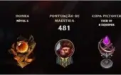Conta Platina IV, 123 Skins