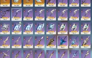 Ar 51 Hutao C1 + Homa + Neuvillette C1+ Alguns T5/Armas T5