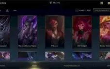 CONTA WILD RIFT QUASE MESTRE E 31 SKINS (4 PASSES)!