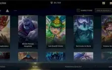 CONTA WILD RIFT QUASE MESTRE E 31 SKINS (4 PASSES)!