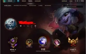 Conta Smurf League of Legends 46 Campeoes