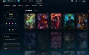 Conta lol gold 3