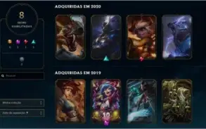 Conta lvl 30 apenas.