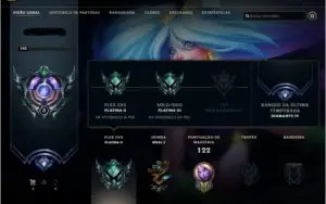 CONTA LOL PLATINA 2