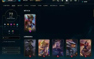 Conta (Lol) de 5 anos full acesso!! (mains rivens)