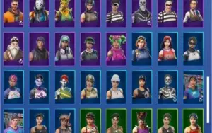 +150 SKINS - CONTA DE FORTNITE PARADA!! + SALVE O MUNDO