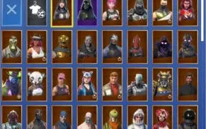 +150 SKINS - CONTA DE FORTNITE PARADA!! + SALVE O MUNDO