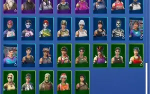 +150 SKINS - CONTA DE FORTNITE PARADA!! + SALVE O MUNDO