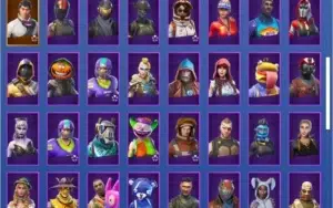 +150 SKINS - CONTA DE FORTNITE PARADA!! + SALVE O MUNDO