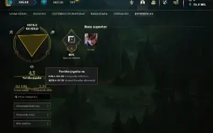 Conta Diamante 4 iv lol 36K Ea 80 wr